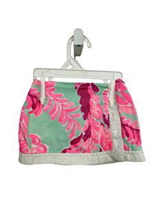 LILLY PULITZER PINK FLORAL SKORT