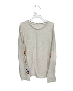 CATIMINI  CREAM  FLORAL  KNIT LS SHIRT