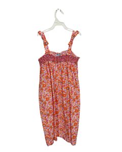 JACADI  ORANGE  FLORAL  DRESS