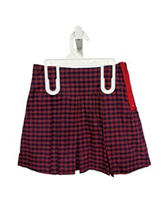 FLORENCE EISEMAN  RED  PLAID  SKIRT
