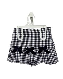 FLORENCE EISEMAN  BLUE  GINGHAM  SKORT