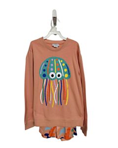 STELLA MCCARTNEY  ORANGE   PRINTED DESIGN 2-PIECE OUTFIT