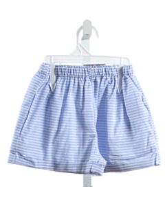 THE OAKS APPAREL  BLUE  STRIPED  SHORTS