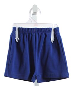 THE OAKS APPAREL  BLUE KNIT  SHORTS