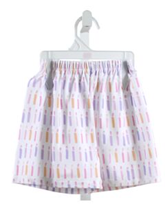 THE OAKS APPAREL  WHITE KNIT  SHORTS