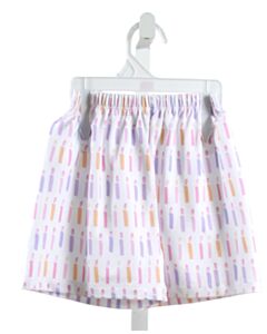 THE OAKS APPAREL  WHITE KNIT  SHORTS