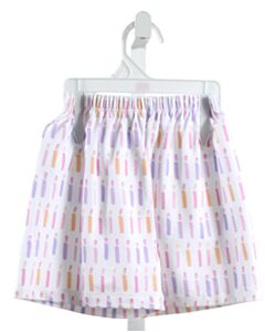 THE OAKS APPAREL  WHITE KNIT  SHORTS