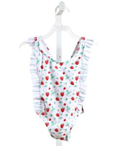 THE OAKS APPAREL  MULTI-COLOR  1-PIECE SWIMSUIT WITH RUFFLE