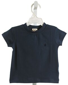 THE OAKS APPAREL  NAVY  KNIT SS SHIRT