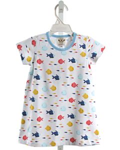 THE OAKS APPAREL  MULTI-COLOR  PRINT  KNIT DRESS