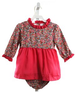 THE OAKS APPAREL  HOT PINK  FLORAL  2-PIECE OUTFIT