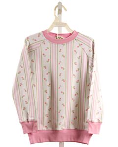 THE OAKS APPAREL   PINK   PRINTED DESIGN PULLOVER