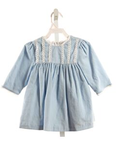 THE OAKS APPAREL BLUE CORDUROY DRESS