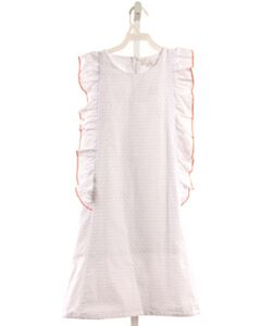 THE OAKS APPAREL WHITE SWISS DOT DRESS