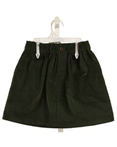 THE OAKS APPAREL   GREEN CORDUROY   SKIRT
