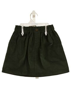 THE OAKS APPAREL   GREEN CORDUROY   SKIRT