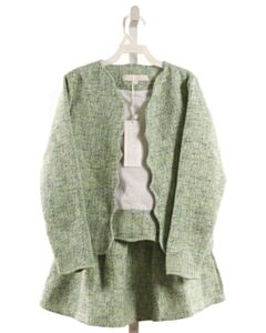 THE OAKS APPAREL   GREEN    2-PIECE DRESSY OUTFIT