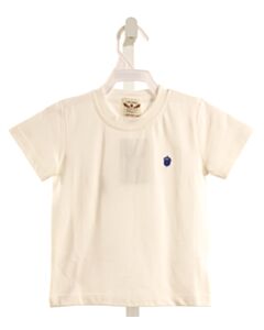 THE OAKS APPAREL   WHITE KNIT   T-SHIRT