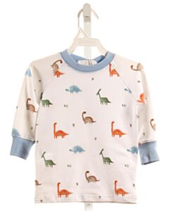 THE OAKS APPAREL   WHITE   PRINTED DESIGN PULLOVER