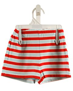 THE OAKS APPAREL   BLUE KNIT STRIPED  SHORTS
