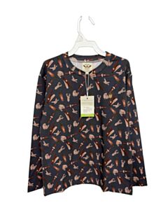 THE OAKS APPAREL   BROWN    KNIT LS SHIRT