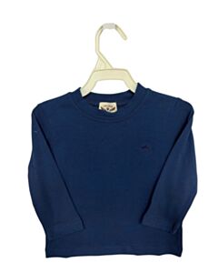 THE OAKS APPAREL   NAVY    KNIT LS SHIRT