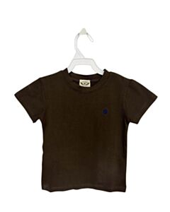 THE OAKS APPAREL BROWN KNIT SS SHIRT