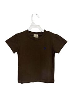 THE OAKS APPAREL   BROWN    KNIT SS SHIRT