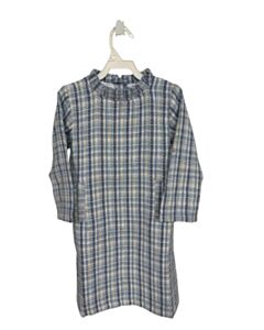 THE OAKS APPAREL BLUE PLAID PARTY DRESS