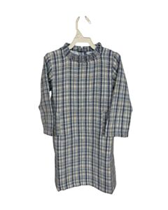 THE OAKS APPAREL   BLUE  PLAID  PARTY DRESS