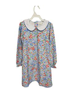 THE OAKS APPAREL   BLUE  FLORAL  KNIT DRESS