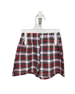 THE OAKS APPAREL RED PLAID SHORTS