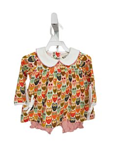 THE OAKS APPAREL   PINK    2-PIECE OUTFIT WITH PICOT STITCHING