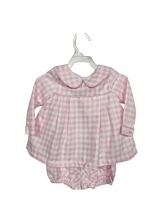 THE OAKS APPAREL   PINK  GINGHAM  2-PIECE OUTFIT