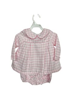 THE OAKS APPAREL PINK GINGHAM 2-PIECE OUTFIT