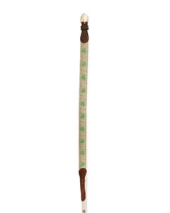 J. BAILEY  LIME GREEN  PRINT  BELT