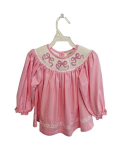 LITTLE BEAR SMOCKS PINK SMOCKED DRESS