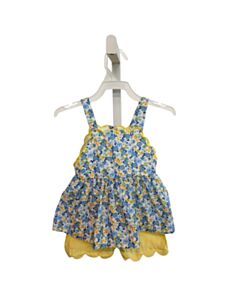 SWEET LAROSE BLUE FLORAL 2-PIECE OUTFIT