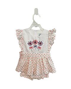 SOUTHERN TATERS RED SWISS DOT 2-PIECE OUTFIT