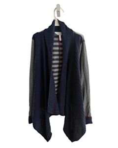 MATILDA JANE GRAY STRIPED CARDIGAN