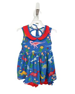 ELEANOR ROSE  BLUE  FLORAL  2-PIECE OUTFIT