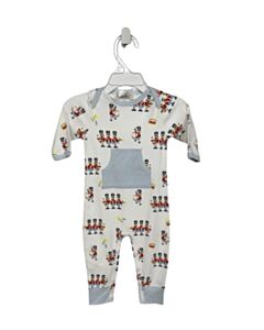 THE BEAUFORT BONNET COMPANY  WHITE   PRINTED DESIGN LAYETTE