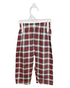THE OAKS APPAREL RED PLAID PANTS