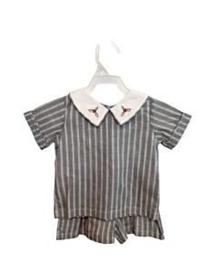 THE OAKS APPAREL   GREEN  PLAID  2-PIECE OUTFIT
