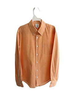 KATE & LIBBY ORANGE GINGHAM DRESS SHIRT