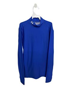 UNDER ARMOUR  BLUE    KNIT LS SHIRT