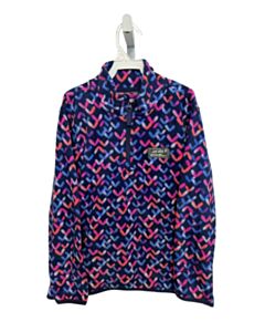 EDDIE BAUER BLUE PRINTED DESIGN PULLOVER