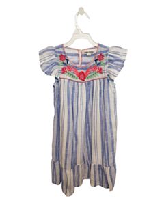 ROBERTA ROLLER RABBIT  BLUE  STRIPED  DRESS