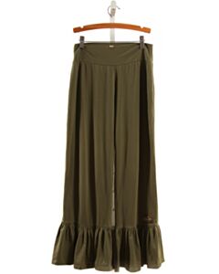 MATILDA JANE  FOREST GREEN KNIT   PANTS WITH RUFFLE