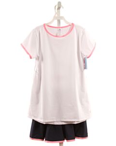 SET BY LULLABY SET  WHITE KNIT  2-PIECE OUTFIT